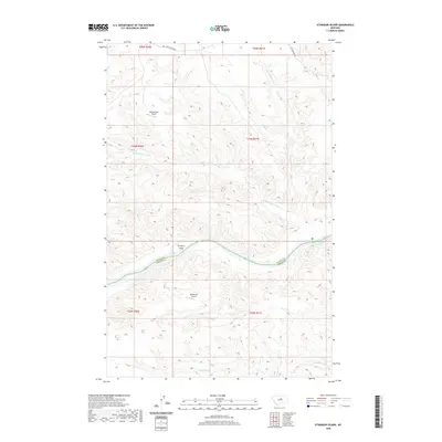 2020 Map of Sturgeon Island, 2020 Print