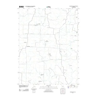 2012 Map of Sturgeon SW, 2012 Print