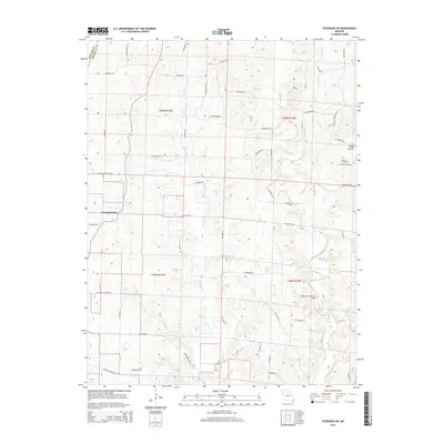2014 Map of Sturgeon SW, 2014 Print