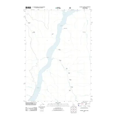 2011 Map of Sturgill Creek, 2011 Print