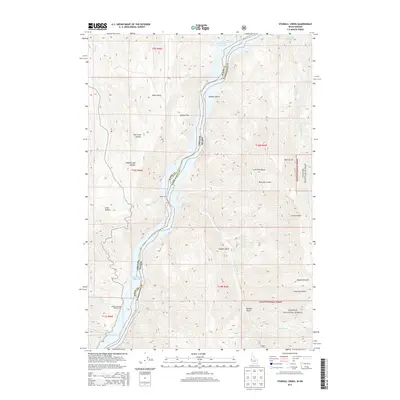 2013 Map of Sturgill Creek, 2013 Print