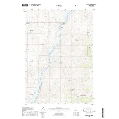 2020 Map of Sturgill Creek, 2020 Print