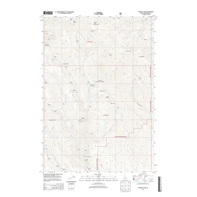 2013 Map of Sturgill Peak, 2013 Print