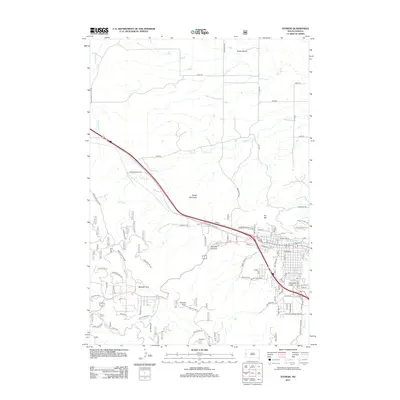 2012 Map of Sturgis, 2012 Print