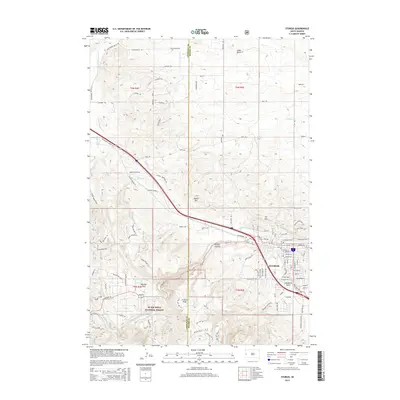 2015 Map of Sturgis, 2015 Print