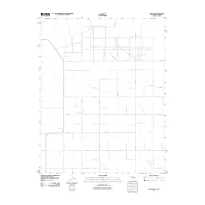 2010 Map of Sturgis NW, 2010 Print