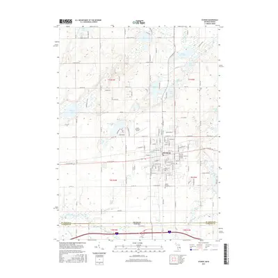 2017 Map of Sturgis, 2017 Print