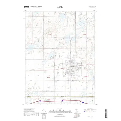 2019 Map of Sturgis, 2019 Print