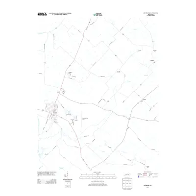 2013 Map of Sturgis, 2013 Print