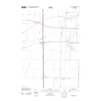 2013 Map of Sturtevant, 2013 Print