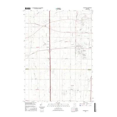 2016 Map of Sturtevant, 2016 Print