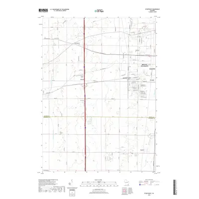 2018 Map of Sturtevant, 2018 Print