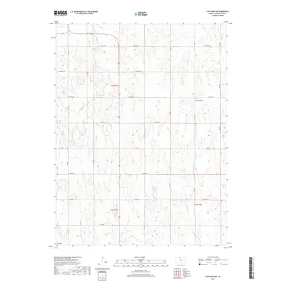 2018 Map of Stuttgart NE, 2018 Print