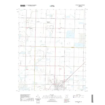 2020 Map of Stuttgart North, 2020 Print
