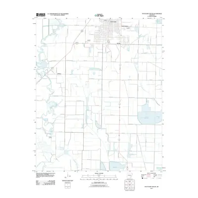 2011 Map of Stuttgart South, 2011 Print