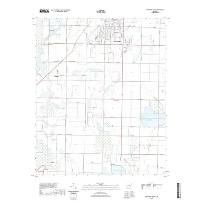 2020 Map of Stuttgart South, 2020 Print