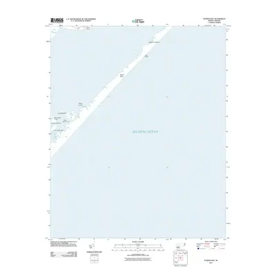 2011 Map of Styron Bay, 2011 Print