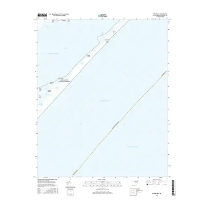 2016 Map of Styron Bay, 2016 Print