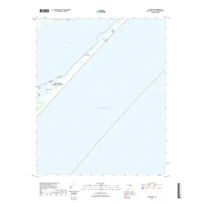 2019 Map of Styron Bay, 2019 Print