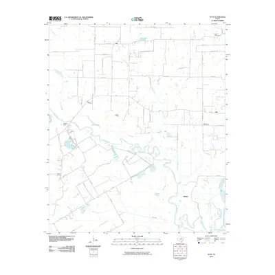 2010 Map of Styx, 2010 Print