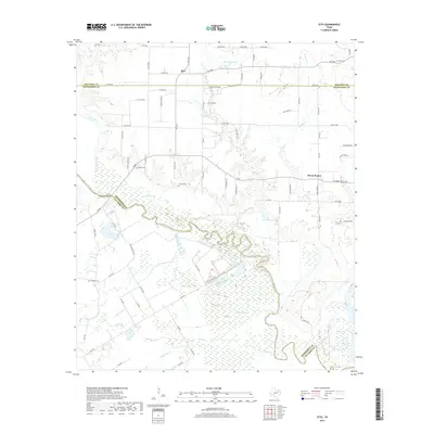 2019 Map of Styx, 2019 Print