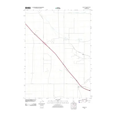 2010 Map of Sublett, 2010 Print