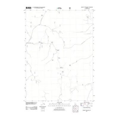 2011 Map of Sublett Troughs, 2011 Print