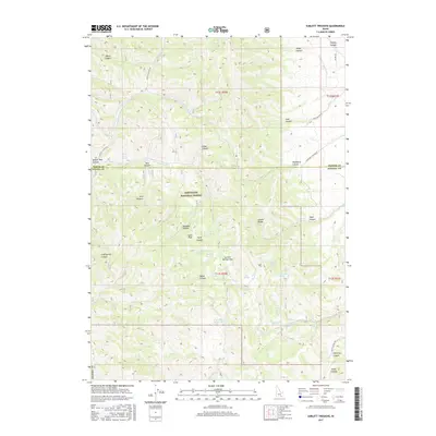2017 Map of Sublett Troughs, 2017 Print