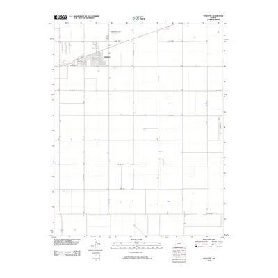 2010 Map of Sublette, 2010 Print