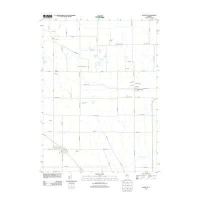 2012 Map of Sublette, 2012 Print