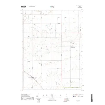 2021 Map of Sublette, 2021 Print