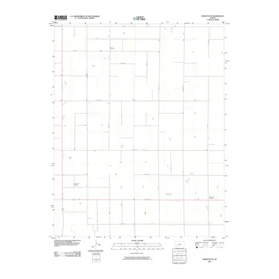 2010 Map of Sublette SE, 2010 Print