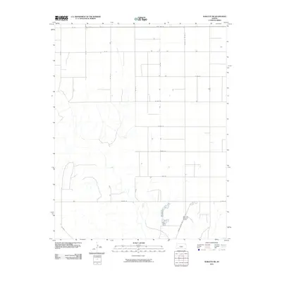 2010 Map of Sublette SW, 2010 Print
