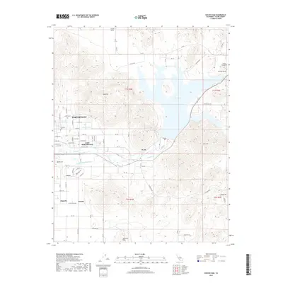 2018 Map of Success Dam, 2018 Print