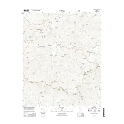 2014 Map of Suches, 2014 Print