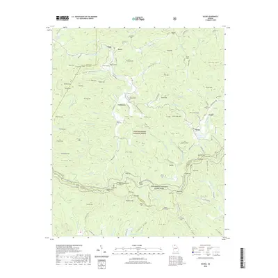 2020 Map of Suches, 2020 Print