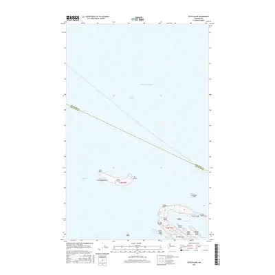 2017 Map of Sucia Island, 2017 Print
