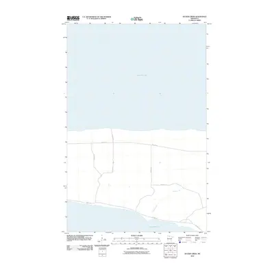 2010 Map of Sucker Creek, 2010 Print