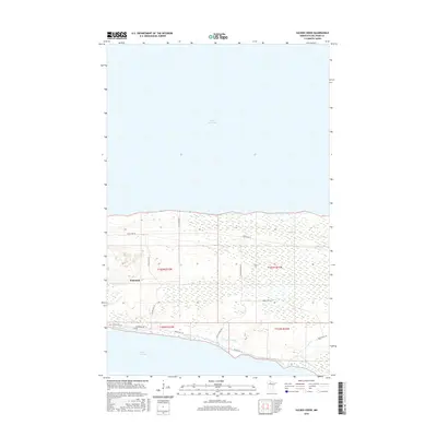 2016 Map of Sucker Creek, 2016 Print