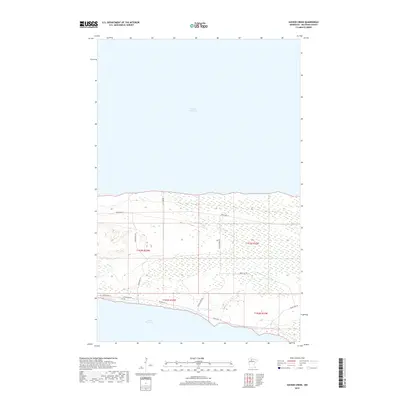 2019 Map of Sucker Creek, 2019 Print