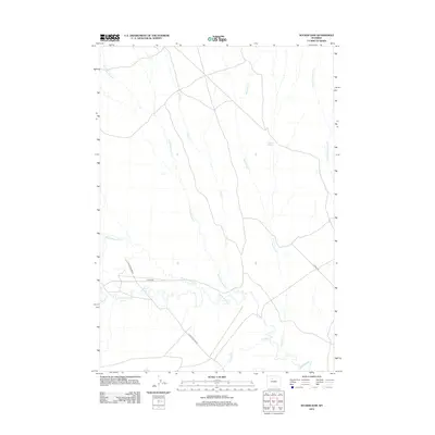 2012 Map of Sucker Dam, 2012 Print