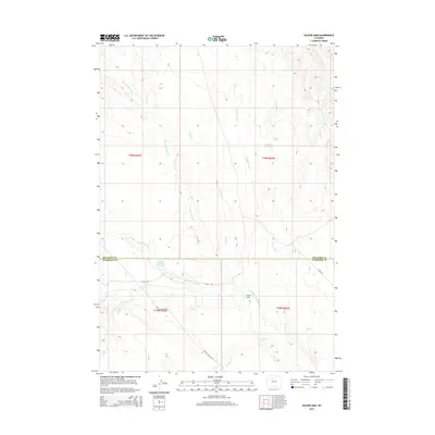 2015 Map of Sucker Dam, 2015 Print