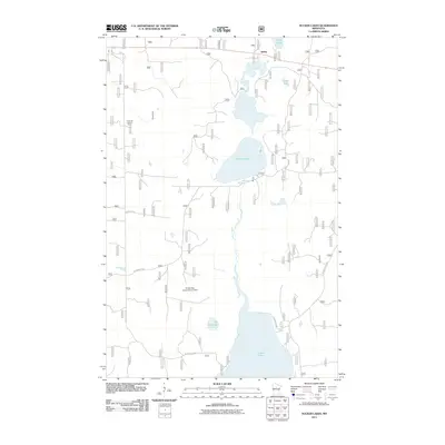 2011 Map of Sucker Lakes, 2011 Print