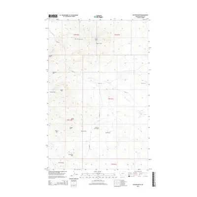 2014 Map of Suction Butte, 2014 Print