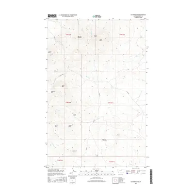 2017 Map of Suction Butte, 2017 Print