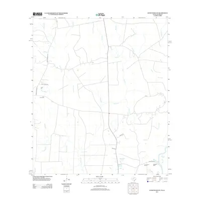 2012 Map of Sudduth Bluff, 2012 Print
