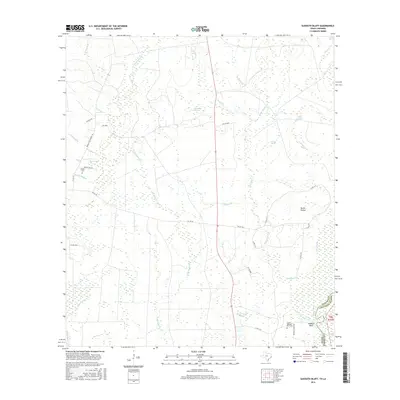 2016 Map of Sudduth Bluff, 2016 Print