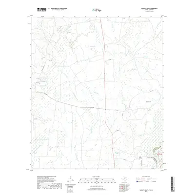 2019 Map of Sudduth Bluff, 2019 Print