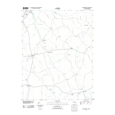 2011 Map of Sudlersville, 2011 Print