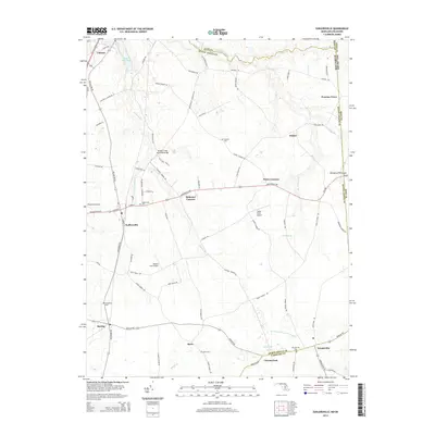 2014 Map of Sudlersville, 2014 Print